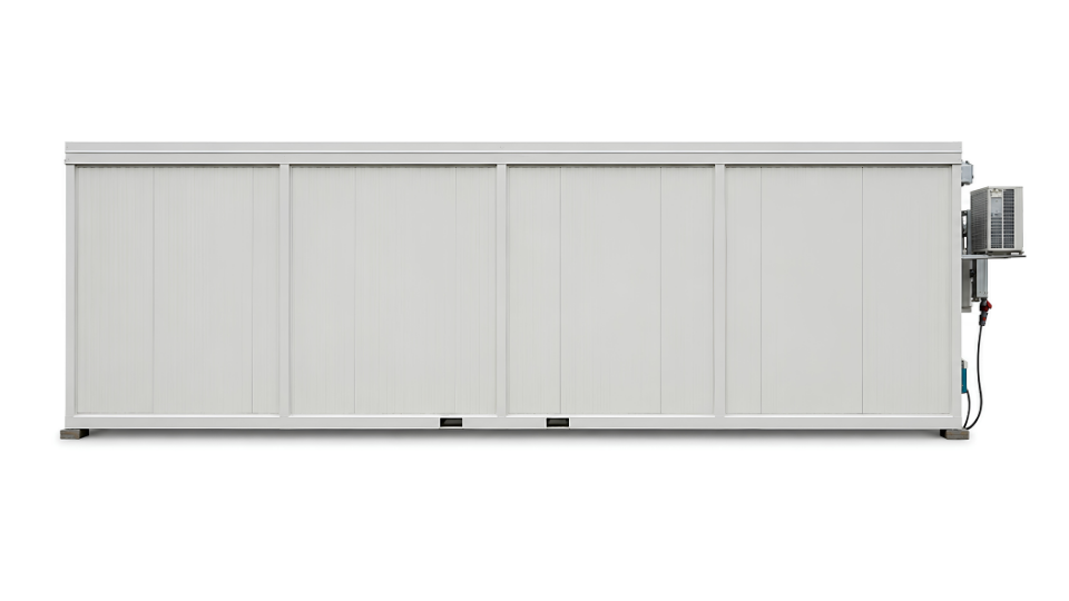 CGT Pilzzuchtcontainer 9M, Seitenansicht rechts